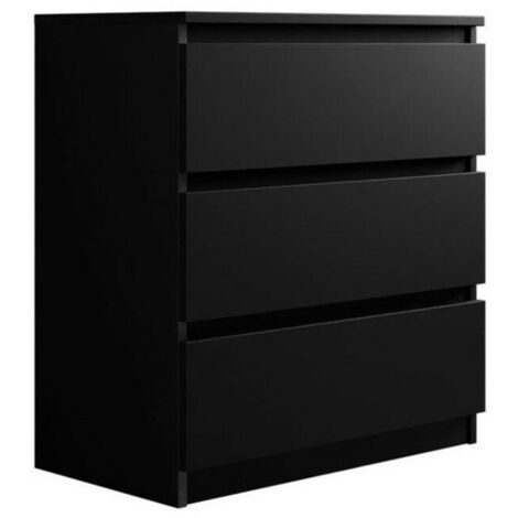 Cassettiera portaminuteria a 4 cassetti, Organiser portaoggetti con  cassetti trasparenti, 100% Made in Italy, cm 19x15h23, colore Nero, Con  imballo rinforzato