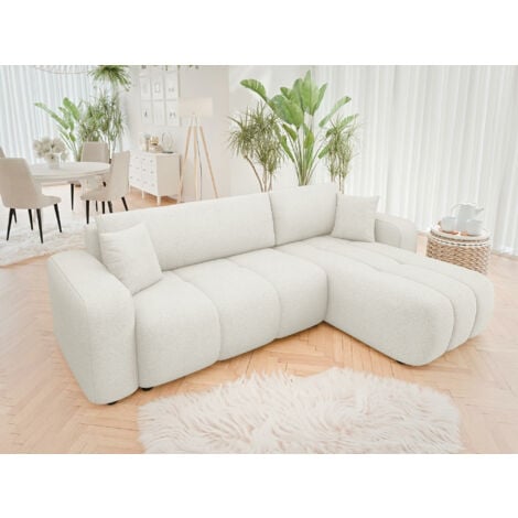 Divano angolare Comfivo 361, Velo 621, Con, 244x145x82cm, 0