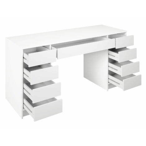 Scrivania Per Computer Bianca Per Piccoli Spazi, 80x60 Cm Standing Desk, Piccolo Tavolo Da Studio Per Studenti, Scrivanie Moderne Per Pc Portatili Per