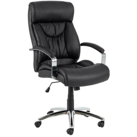 OfficeWorld Range Meccanismo TILT-B per Sedia da Ufficio, Piastra in Acciaio Nero, Funzione di Regolazione per la Molla a Pressione del Gas (fino a 200kg), Accessori da Ufficio