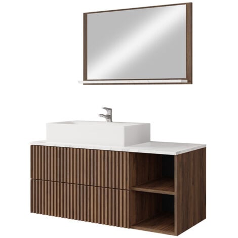 Set bagno Ophruvi 103, Noce