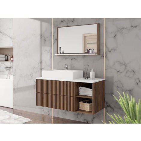 Set bagno Ophruvi 103, Noce