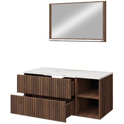 Set bagno Ophruvi 103, Noce