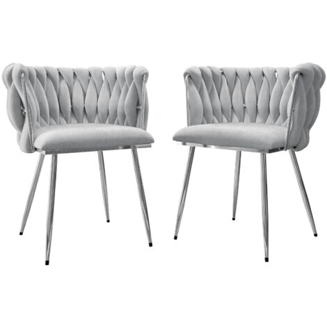 Calligaris SET 2 SEDIE Air, Satinato – Grigio