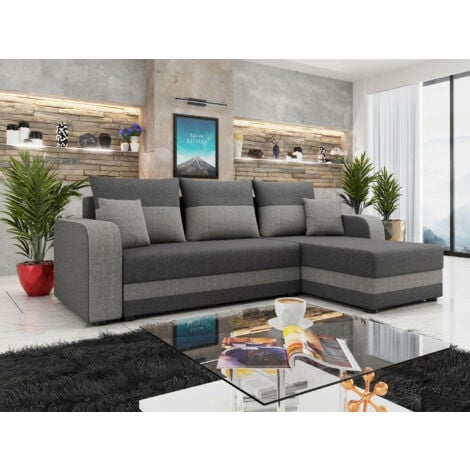 Divano angolare Memphis 112, Lux 6 + Lux 5, Con, 237x139x84cm, 0