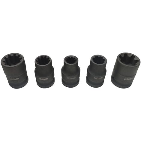 Volkswagen Audi Porsche étriers de frein VAG 7 fleur 10 fleur jeu de douilles spéciales jeu de 5 pièces ZK-056