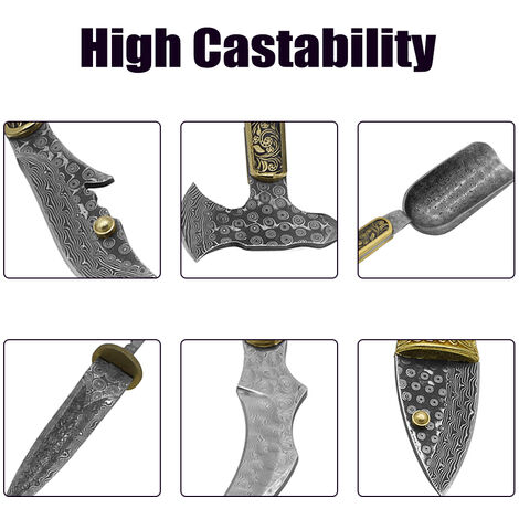 Damascus Steel Forged Raw Material Knife Strips Blades Patterned Steel ...