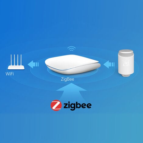 Acheter Vannes de radiateur thermostatiques Tuya Zigbee, intelligentes, sans  fil, contrôle par application de téléphone portable, chauffage domestique