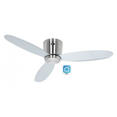 Ventilateur de plafond CasaFan 311280W ECO PLANO II 112cm Argent Wi-Fi