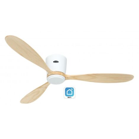 Ventilateur de plafond avec WIFI CasaFan 313292W ECO PLANO WOOD WE-NT