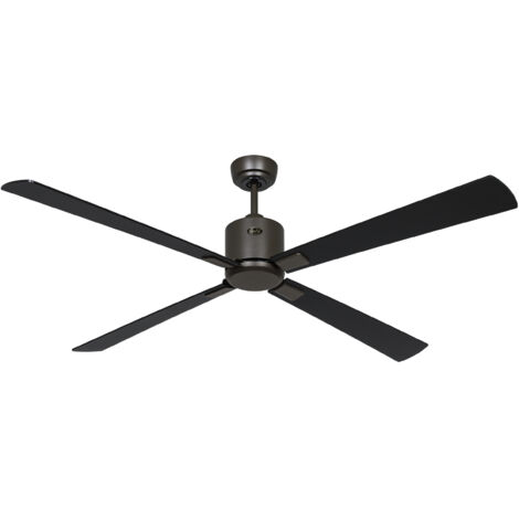 CasaFan ECO NEO III Ventilateur de plafond 152cm avec WiFi 949303W Bronze / Noir et Teck (1/5)