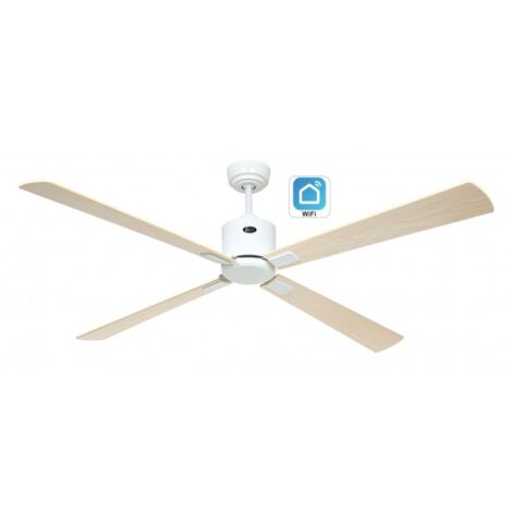 CasaFan ECO NEO III Ventilateur de plafond 152cm avec WiFi 943323W Erable / Erable & Hetre (1/5)