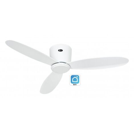 Casafan – Ventilateur de plafond 311283W – Ø 112 cm – Wi-Fi – Télécommande 6 vitesses – Moteur DC faible consommation – Fonction été/hiver