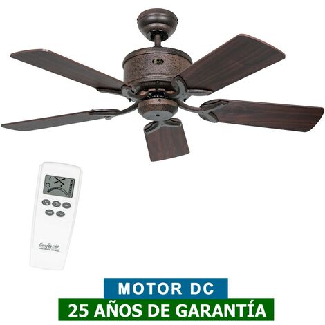 Ventilateur de plafond CasaFan 510383 ECO ELEMENTS 103cm noyer ou hêtre/marron antique