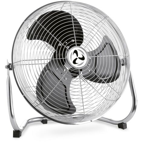 Ventilateur de sol CasaFan 304008 Speed 40-G CH noir mat / chrome / 1 305 tr/min / 5 685 m3/h / isolation en caoutchouc (1/4)