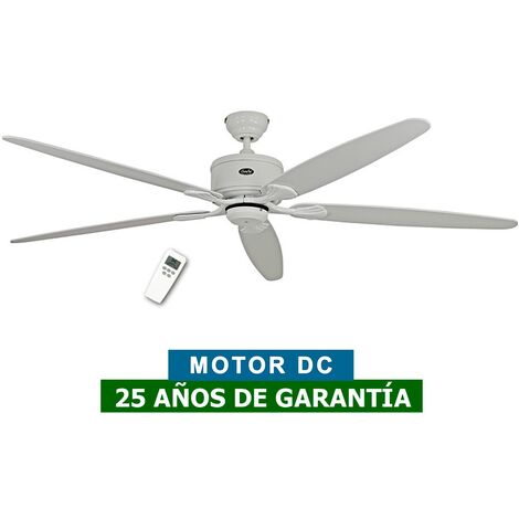 Ventilateur de plafond CasaFan 518081 ECO ELEMENTS 180 blanc ou gris clair/blanc