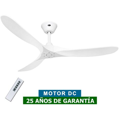 Casafan – Ventilateur de plafond 315228 152cm – 3 pales blanches – Télécommande – Fonction été/hiver – Pour pièces de plus de 17,6m² (1/10)