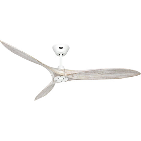 Ventilateur de plafond CasaFan ECO AIRSCREW 315248 152cm blanc / bois vieilli