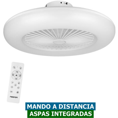 Noaton 11055W CALLISTO 11055W ventilateur de plafond sans pale / 55cm / Avec lumière LED et télécommande (1/5)