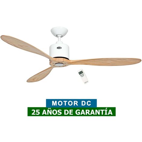 Ventilateur de plafond CasaFan 313251 AEROPLAN ECO bois massif/blanc