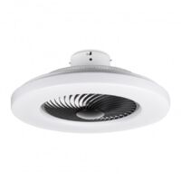 Ventilador De Techo Sin Aspas Noaton 12058B TRITON Luz Led Y Mando