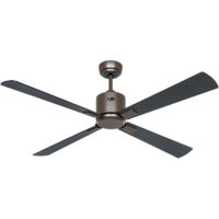 Ventilador de techo CasaFan ECO NEO III 132cm con WiFi 949202W motor Bronce/ Negro y teca
