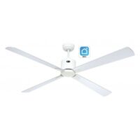 Ventilador de techo con WiFi CasaFan ECO NEO III 152cm 943337W plateado / plateado y wengue
