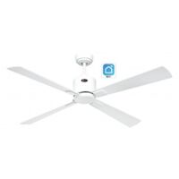 Ventilador de techo CasaFan ECO NEO III 132cm con WiFi 943232W motor Blanco/ Blanco y gris claro