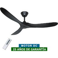 Ventilateur de plafond CasaFan 315227 ECO GENUINO 152cm noir mat