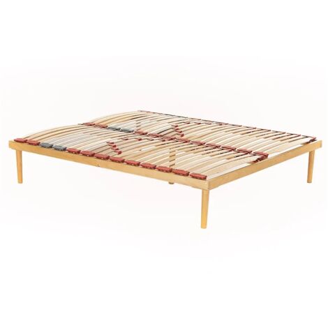 Rete letto matrimoniale Wooden Plus - 170 x 200 190.00 x 160.00 (1/2)