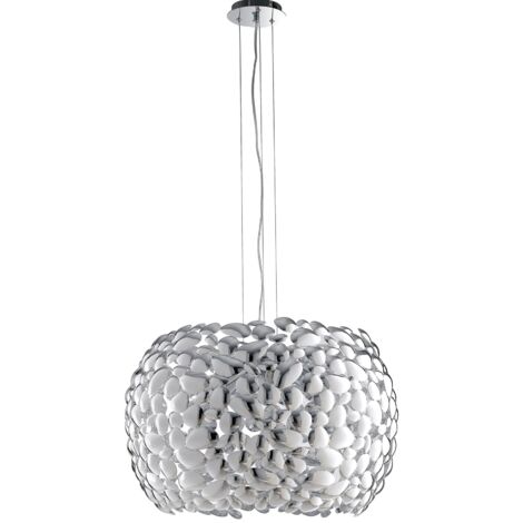  Lampadario A Sospensione DIONISO In Metallo Cromato 