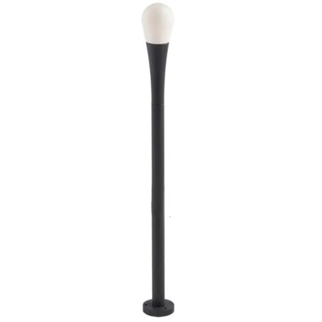 Paletto per esterno DROP antracite con attacco G9 e picchetto incluso 54 cm