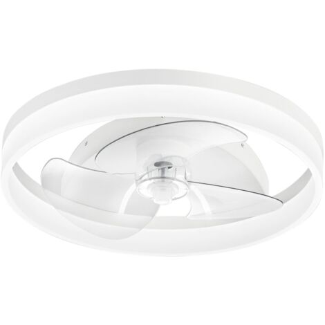 "Ventilatore LED ESPERO 30W estate/inverno 6 velocità con Wi-Fi e telecomando"