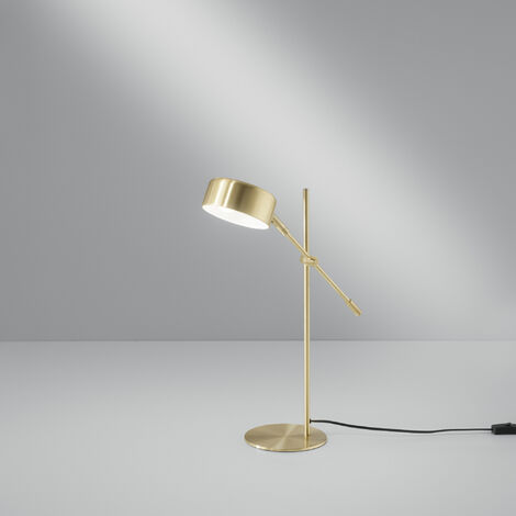 LAMPADA MAPPAMONDO NERO ED ORO IN PPPVC E METALLO