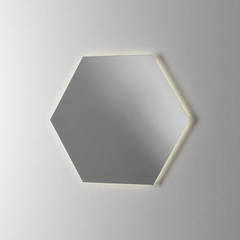 Specchio con Led in vetro (1/2)