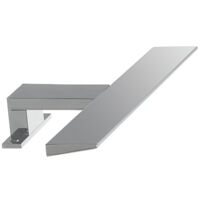 "Applique da bagno LED WALLY in metallo cromato 8W 4000K (luce naturale)"