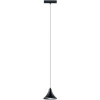 Sospensione binario DAVINCI 48V in alluminio bianco 8W luce naturale 4000K 15 cm.