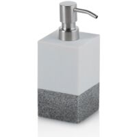 "Dispenser per sapone CARRARA in resina e metallo"