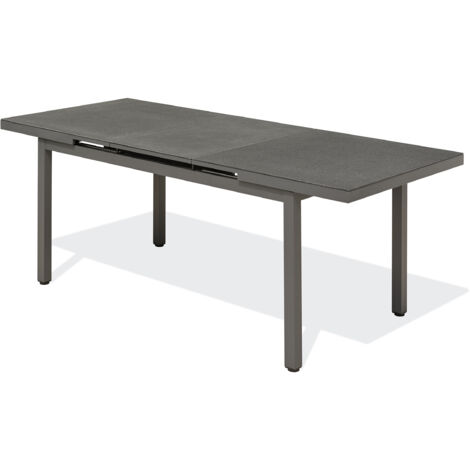 DANIA - Mesa de aluminio y spraystone - DCB GARDEN