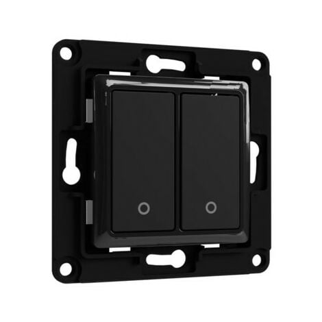 SHELLY - Interrupteur mural quadruple pour micromodule Shelly Wall Switch 4  (blanc)
