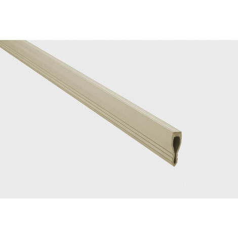 Joint en PVC coextrudé 30x2500mm – Joint flèche pour sols intérieurs/extérieurs – Absorption dilatation – Couleur beige – Emac - Beige-03