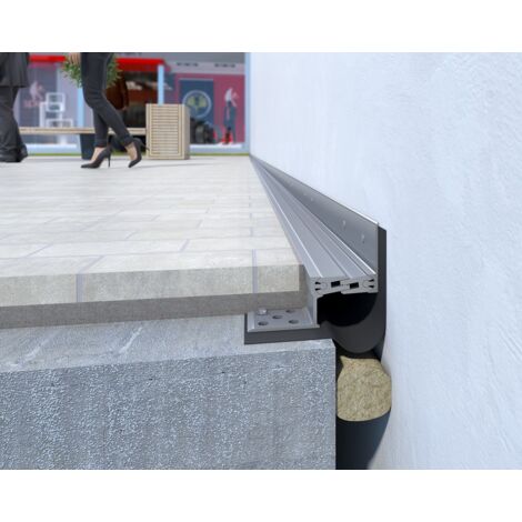 Novojunta Pro metallise 50 h80 Périmètre aluminium naturel-11
