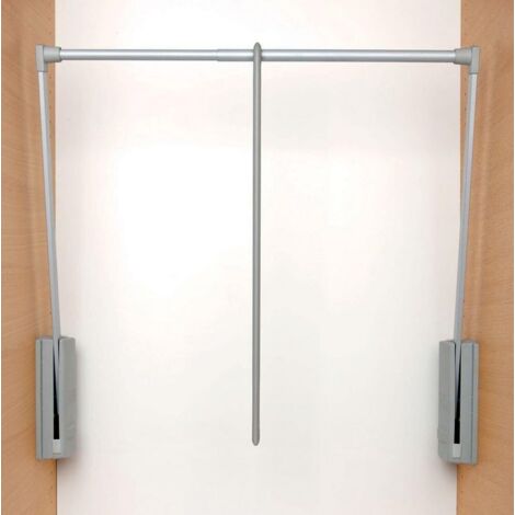 Servetto 3000 originale appendiabito saliscendi da armadio 77/120 grigio 10 kg (1/3)