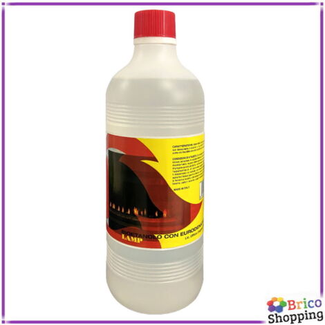 Bioetanolo combustibile liquido confezione da 12lt inodore e incolore per biocamini