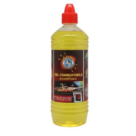 ACCENDIFUOCO IN GEL ACCENDI FUOCO PER CAMINETTO BRACIERE BARBECUE NO ODORI 28643 (1/3)