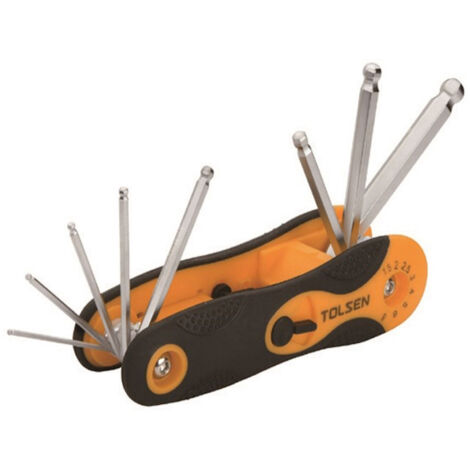 Set 8pz chiavini esagonali con sfera tascabile