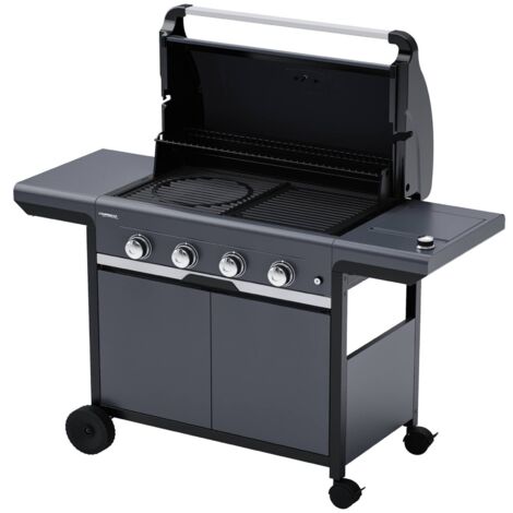 Barbecue a Gas Campingaz 4 Fuochi Select 4 EXS Griglia Piastra In Ghisa Fornello (1/5)