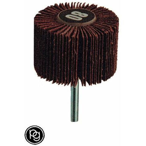 Poggi 358.60 Ruota Lamellare Mm 60x40 Carta Vetro Per Trapano (1/2)