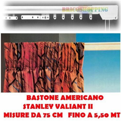 SCORRITENDA VALIANT II RILOGA STANLEY KIRSH SWISH ACRIMO ESTENSIBILE 75/550 cm - Lunghezza: cm 220/440 (1/2)
