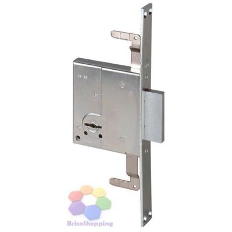 Cisa Art 57226 Serratura Doppia Mappa Entrata Mm 50 Due Mandate 76x93 Mm